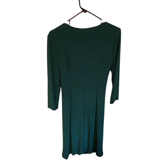 Evan Picone- Black Lable women's dress, dark green, size 10. - Picture 2 of 3